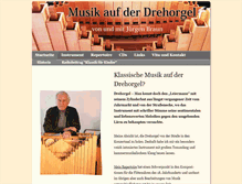 Tablet Screenshot of drehorgel-klassik.de